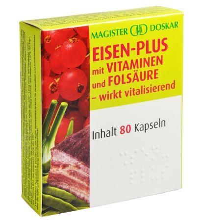 Doskar Eisen plus Kapseln 80 Stück