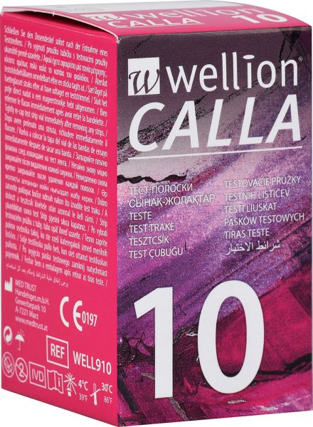 Wellion CALLA Blutzuckerteststreifen