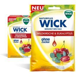 Wick® Wildkirsche & Eukalyptus Hustenbonbons