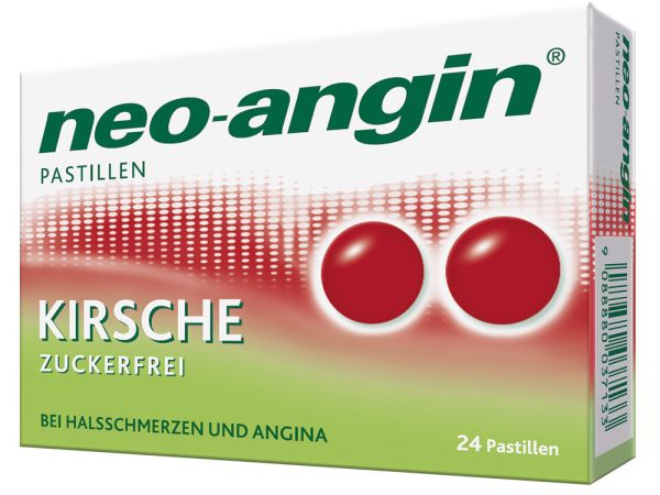 neo-angin® Kirsche Pastillen - Zuckerfrei