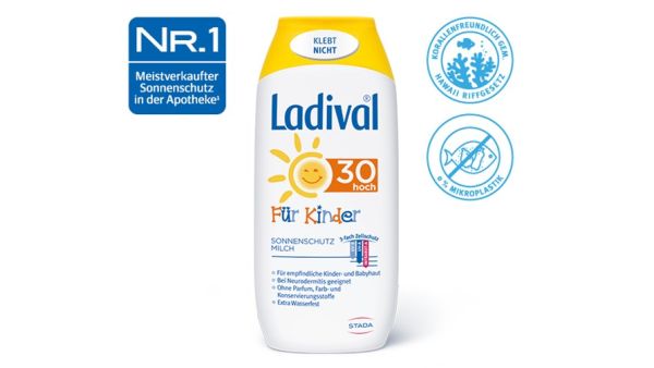 Ladival® Kinder Sonnenschutz Milch LSF 30