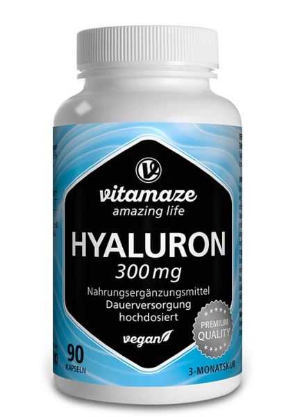 Vitamaze Hyaluronsäure 300 mg hochdosiert