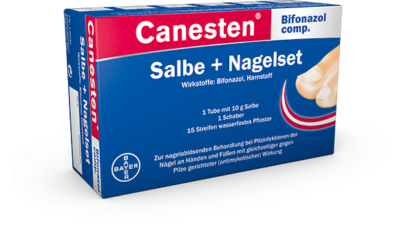 Canesten® Bifonazol comp. - Salbe + Nagelset