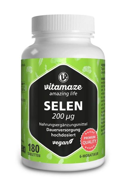 Vitamaze Selen 200 µg hochdosiert