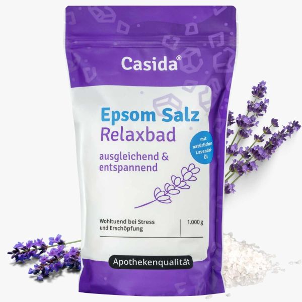 Casida - Epsom Salz Relaxbad mit Lavendel