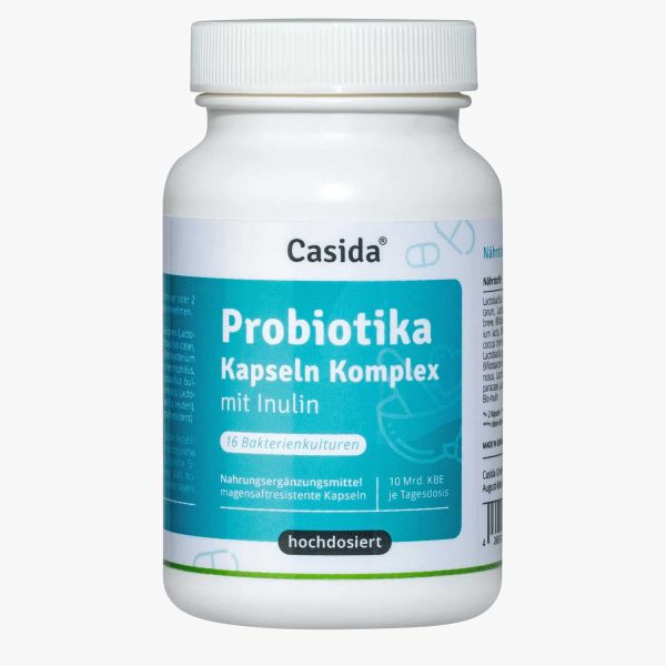 Casida - Probiotika Kapseln Komplex mit Inulin
