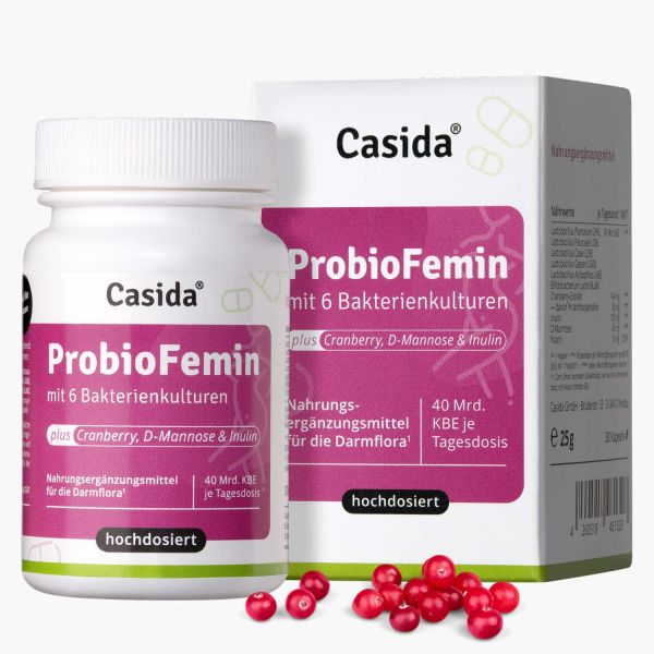Casida - ProbioFemin Kapseln