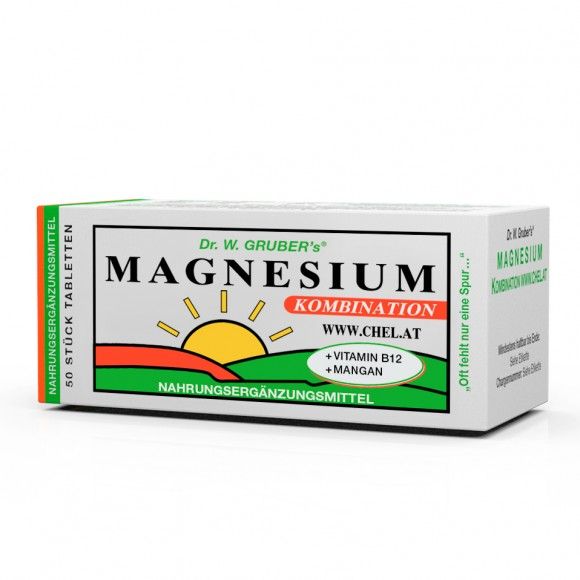 Dr. W. Gruber’s® Magnesium-Kombination-Chelat