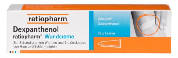 ratiopharm® Dexpanthenol Wundcreme