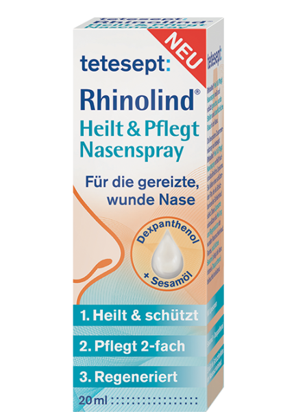 tetesept Rhinolind® Heilt undPflegt Nasenspray
