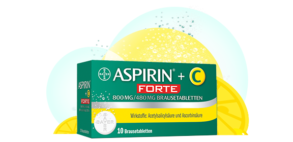Aspirin® +C forte Brausetabletten