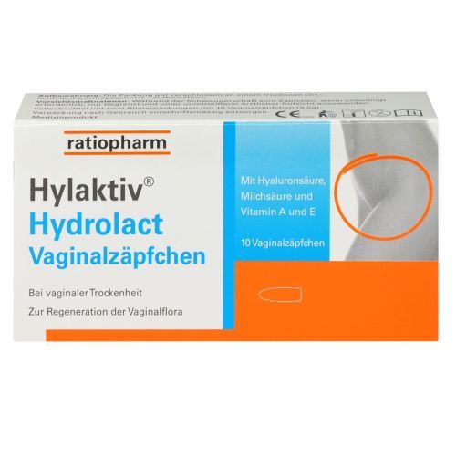 Hylaktiv Hydralact Vaginalzäpfchen