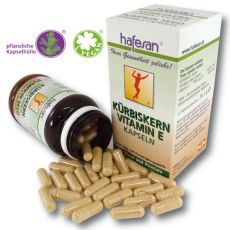 hafesan® Kürbiskern + Vitamin E Kapseln