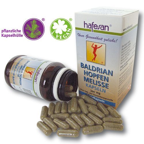 hafesan® Baldrian + Hopfen + Melisse Kapseln