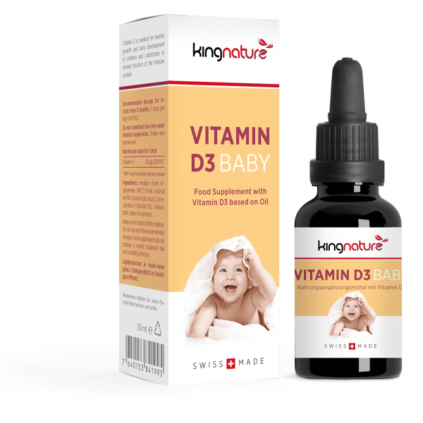 Kingnature Vitamin D3 Baby