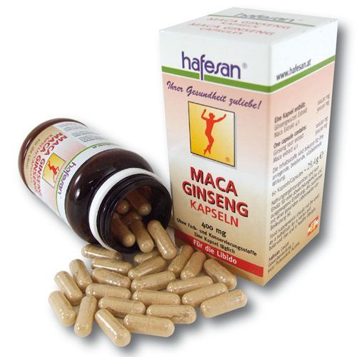 hafesan® Maca-Ginseng 400mg Kapseln