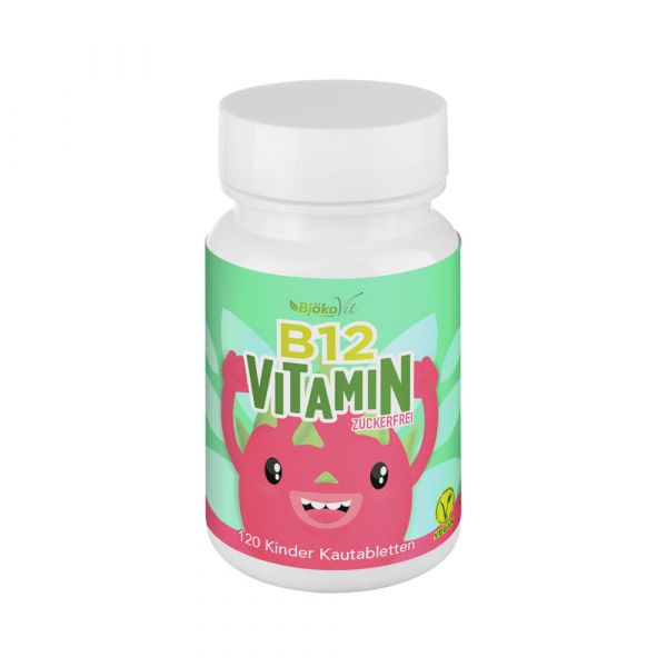 BjökoVit - Vitamin B12-Kautabletten für Kinder (vegan)