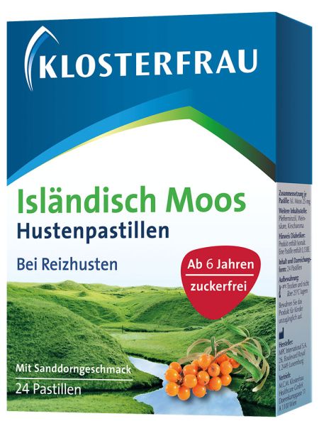 Klosterfrau® Isländisch Moos Hustenpastillen