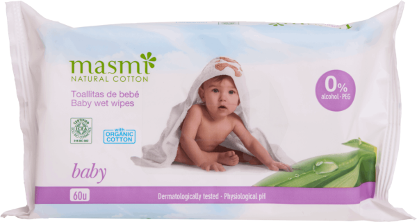 Masmi Organic Care - Bio Feuchttücher Baby