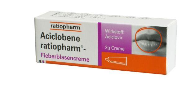ratiopharm® Aciclobene Fieberblasencreme