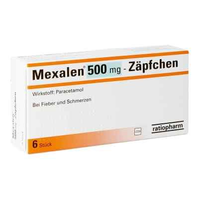 Mexalen® 500 mg Zäpfchen