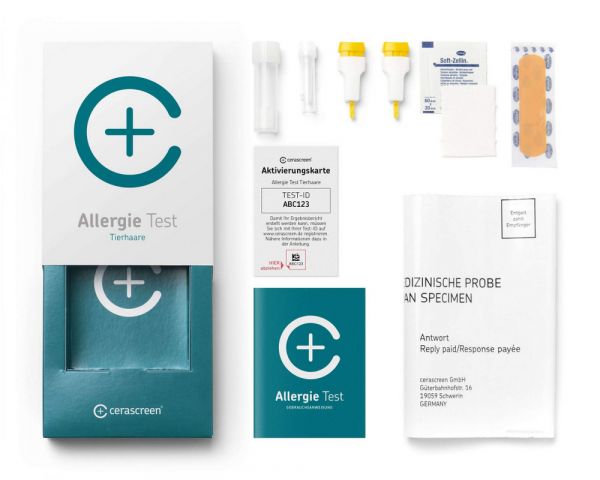 Cerascreen Tierhaar Allergie Test