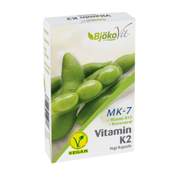 BjökoVit - Vitamin K2 MK-7 Kapseln all-trans (vegan)