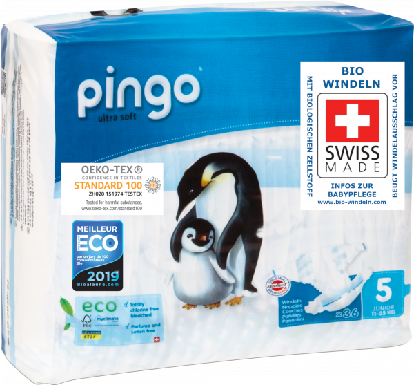 Bio Windeln Pingo Swiss® - Junior 11-25kg