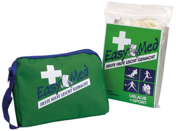 EasyMed Erste Hilfe Set Urlaub + Sportbag