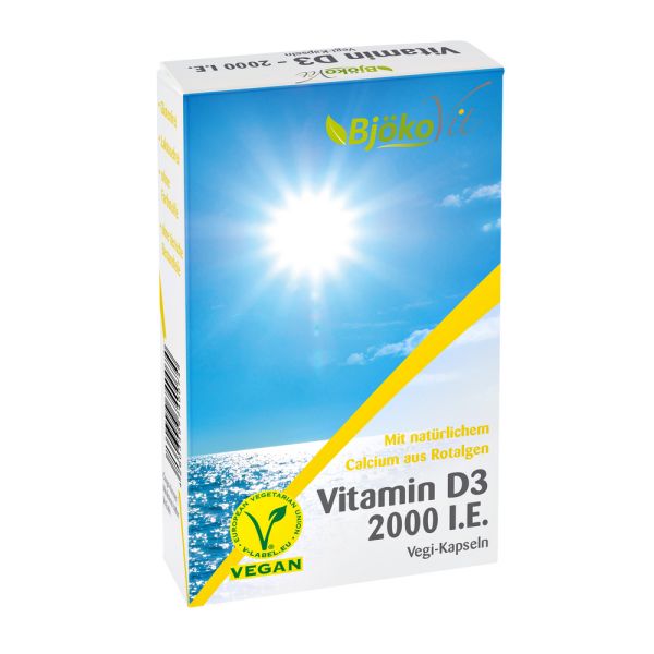 BjökoVit - Vitamin D3 Kapseln (vegan)