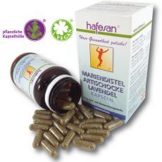 hafesan® Mariendistel + Artischocke + Lavendel Kapseln