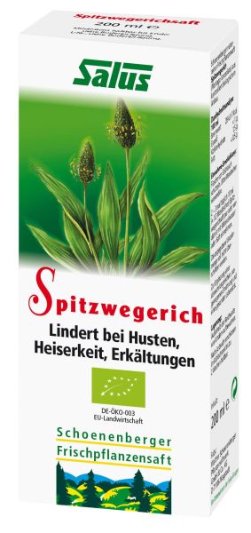 Schoenenberger® Spitzwegerich, Naturreiner Heilpflanzensaft