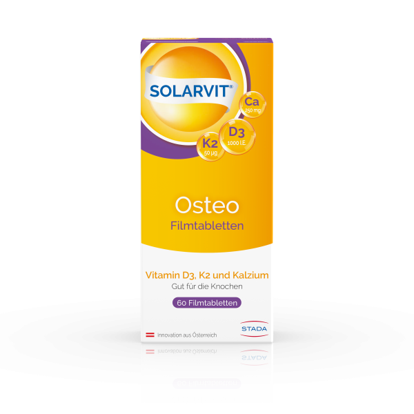 SOLARVIT® Osteo Filmtabletten D3 K2 Ca