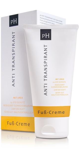 pH ANTI TRANSPIRANT Fuß-Creme