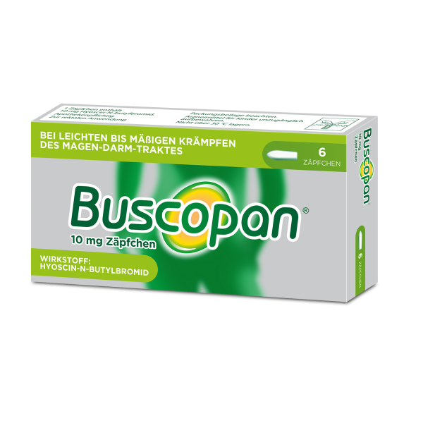 Buscopan® 10 mg - Zäpfchen