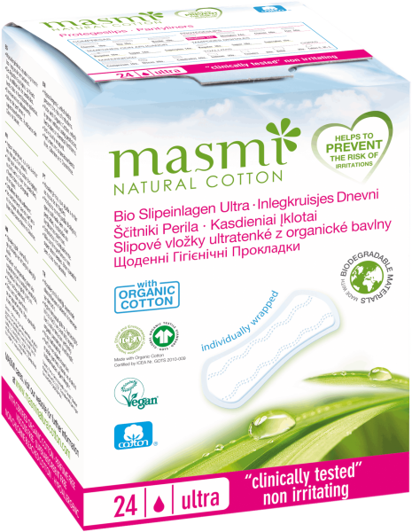 Masmi Organic Care - Bio Slipeinlagen Ultra extra dünn