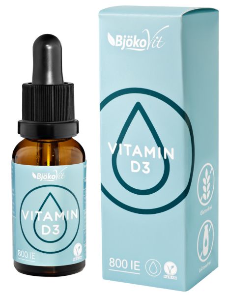 BjökoVit - Vitamin D3 Tropfen – 800 IE (vegan)