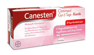 Canesten® Clotrimazol Gyn 3-Tage Kombi-Therapie