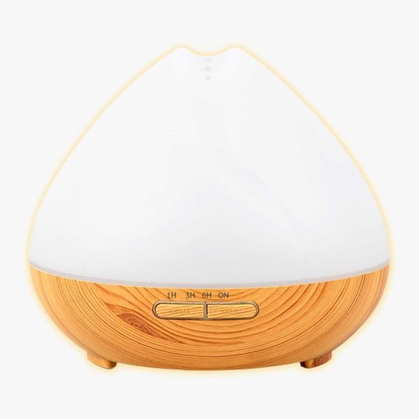 Casida - Hochwertiger Aroma Diffuser für ätherische Öle mit LED Licht