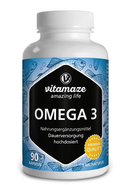 Vitamaze Omega 3 1.000 mg Fischöl hochdosiert