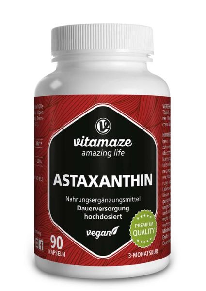 Vitamaze Astaxanthin 4 mg natürlich