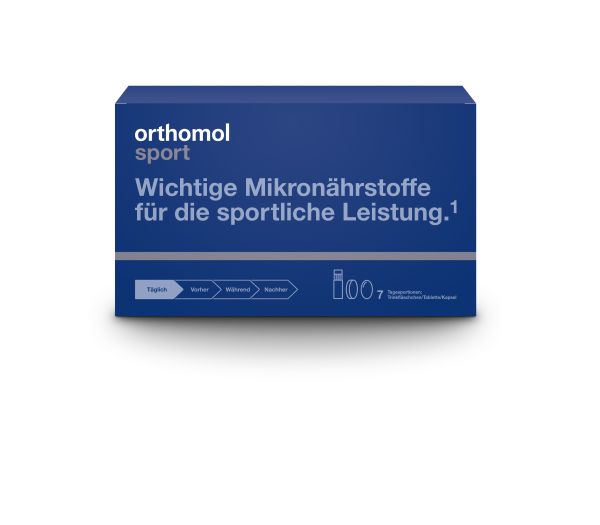 Orthomol Sport Trinkfläschchen / Tabletten / Kapseln