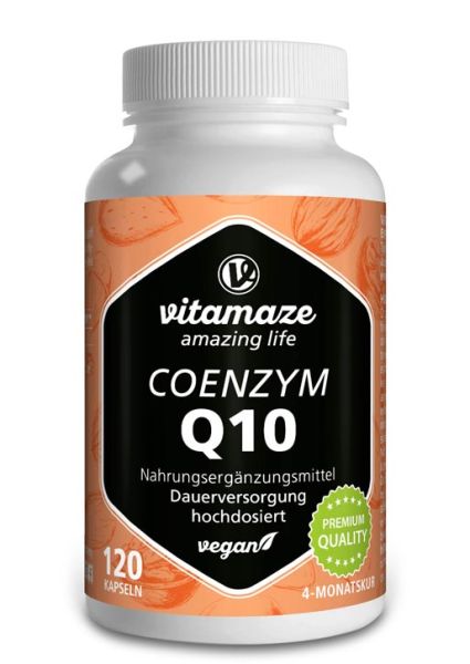 Vitamaze Coenzym Q10 200 mg hochdosiert