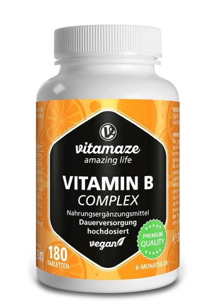 Vitamaze Vitamin B-Komplex hochdosiert