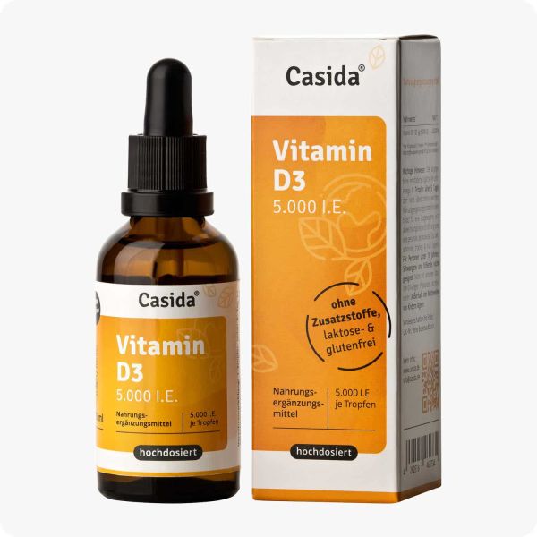 Casida - Vitamin D3 Tropfen 5000 I.E.