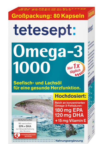 tetesept Omega-3 1000