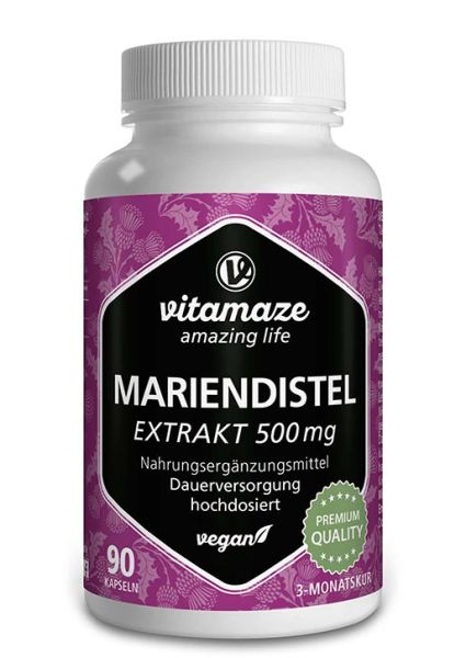 Vitamaze Mariendistel Extrakt 500 mg